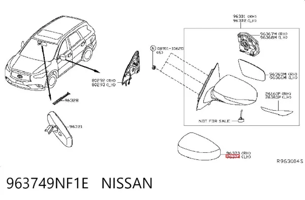  963749NF1E Nissan/Infiniti