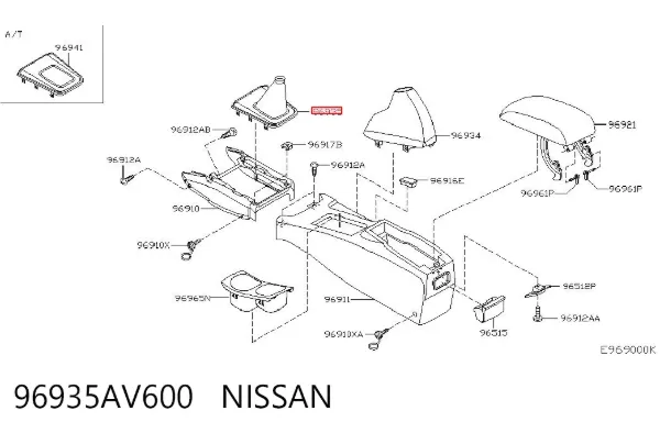  96935AV600 Nissan/Infiniti