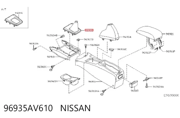  96935AV610 Nissan/Infiniti