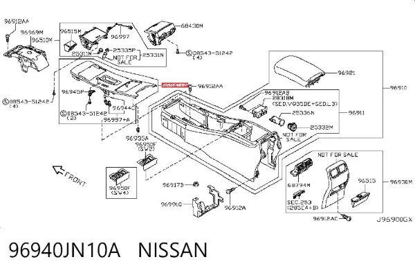  96940JN10A Nissan/Infiniti