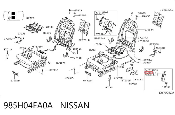 985H04EA0A Nissan/Infiniti