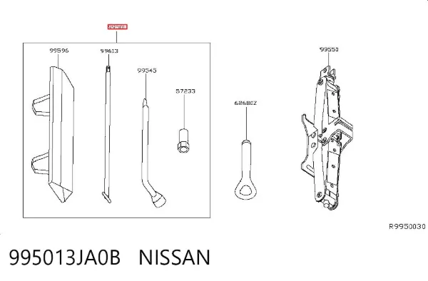  995013JA0B Nissan/Infiniti