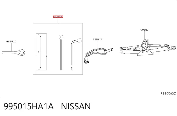  995015HA1A Nissan/Infiniti