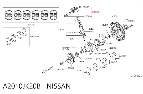  A2010JK20B Nissan/Infiniti