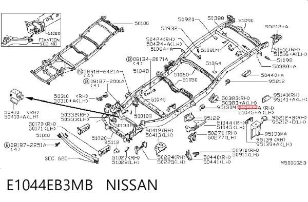  E1044EB3MB Nissan/Infiniti