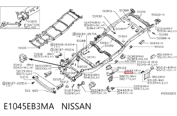  E1045EB3MA Nissan/Infiniti