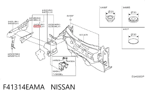  F41314EAMA Nissan/Infiniti