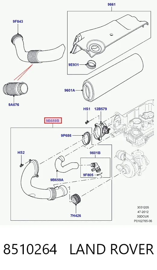  8510264 Land Rover