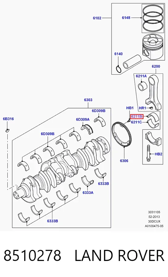  8510278 Land Rover