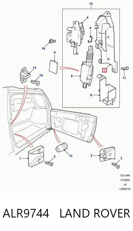  ALR9744 Land Rover
