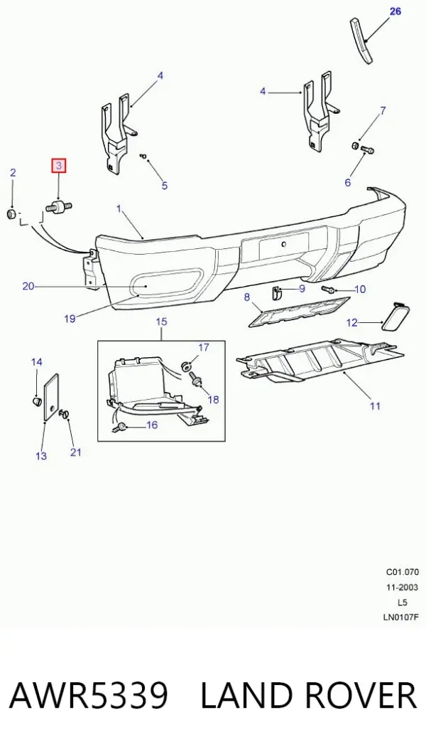  AWR5339 Land Rover