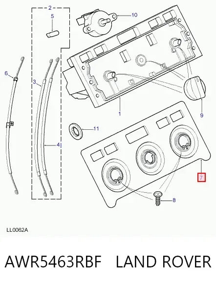  AWR5463RBF Land Rover
