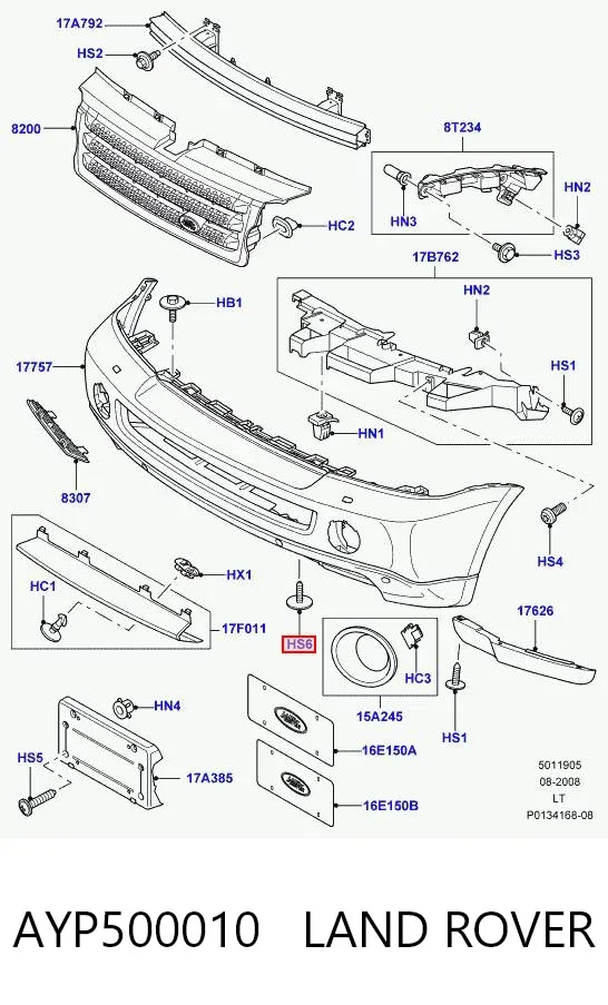  AYP500010 Land Rover