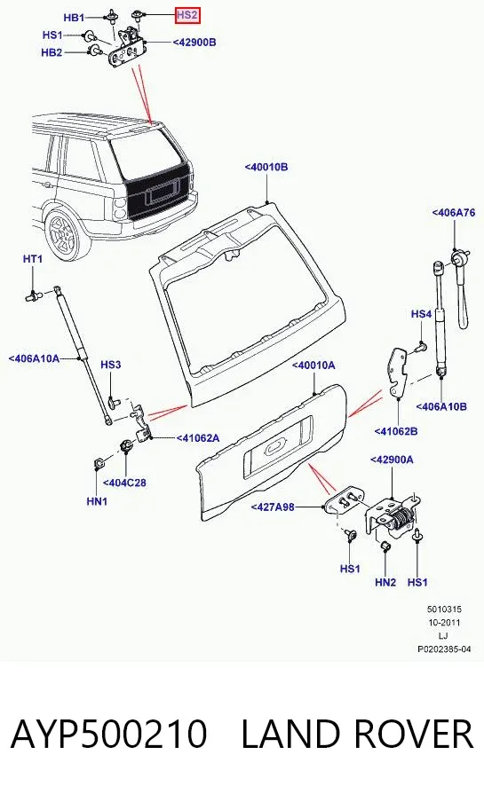  AYP500210 Land Rover