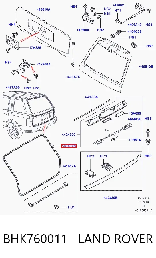  BHK760011 Land Rover