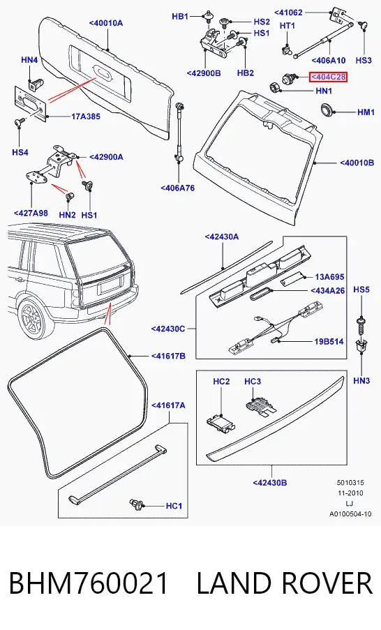  BHM760021 Land Rover
