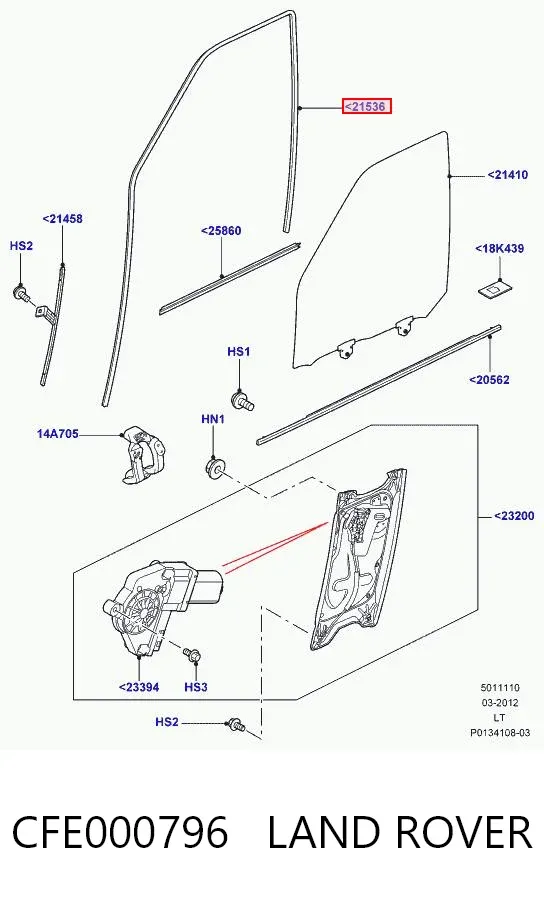  CFE000796 Land Rover