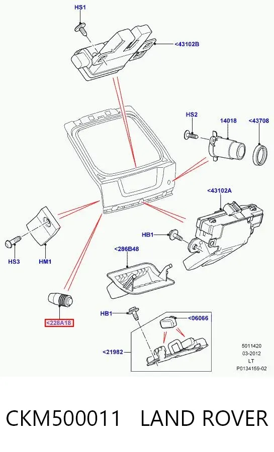  CKM500011 Land Rover