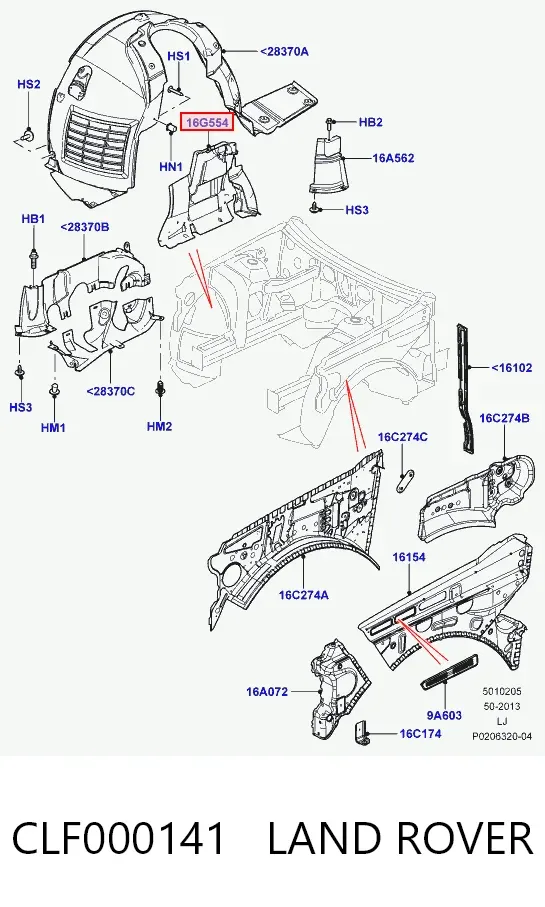 CLF000141 Land Rover