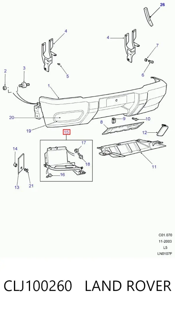  CLJ100260 Land Rover