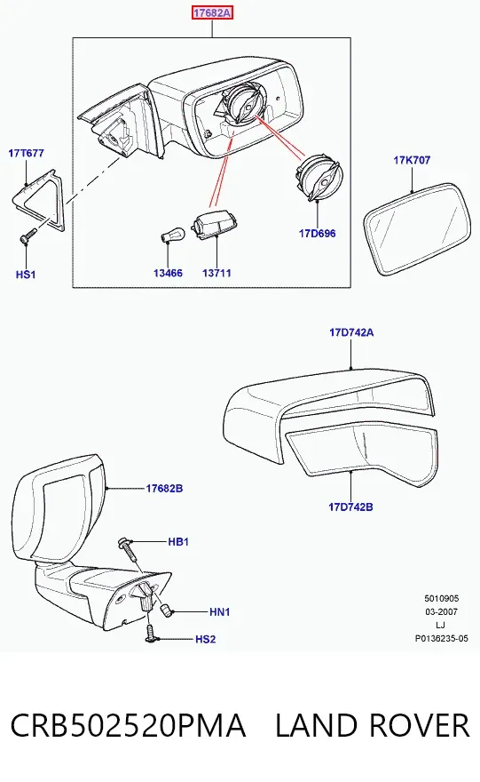  CRB502521PMA Rover