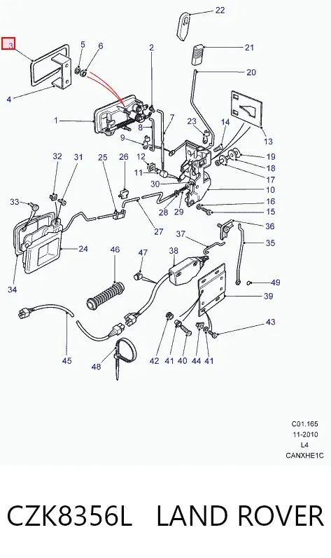  CZK8356L Land Rover