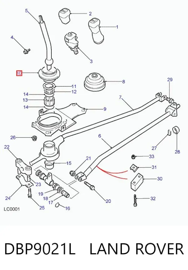  DBP9021L Land Rover