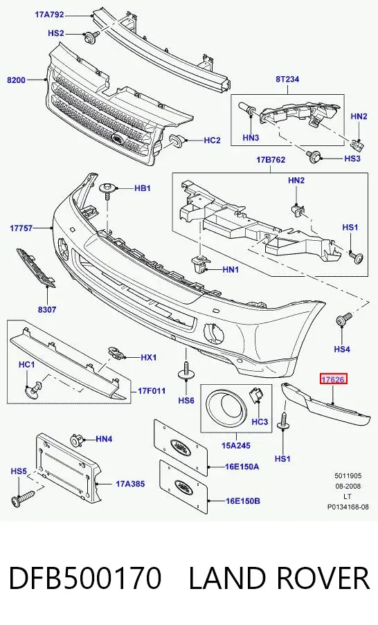 DFB500170 Land Rover
