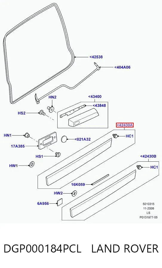  DGP000184PCL Land Rover