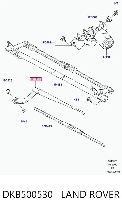  DKB500530 Land Rover