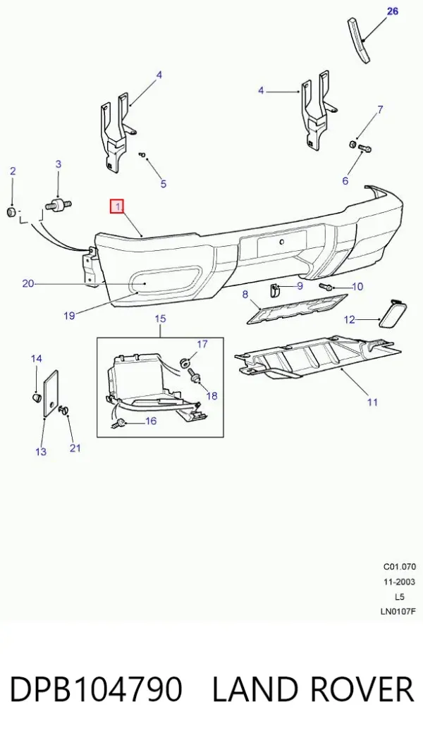  DPB104790 Land Rover