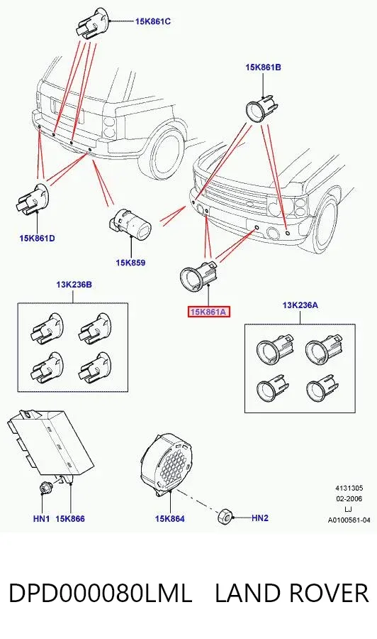  DPD000080LML Land Rover