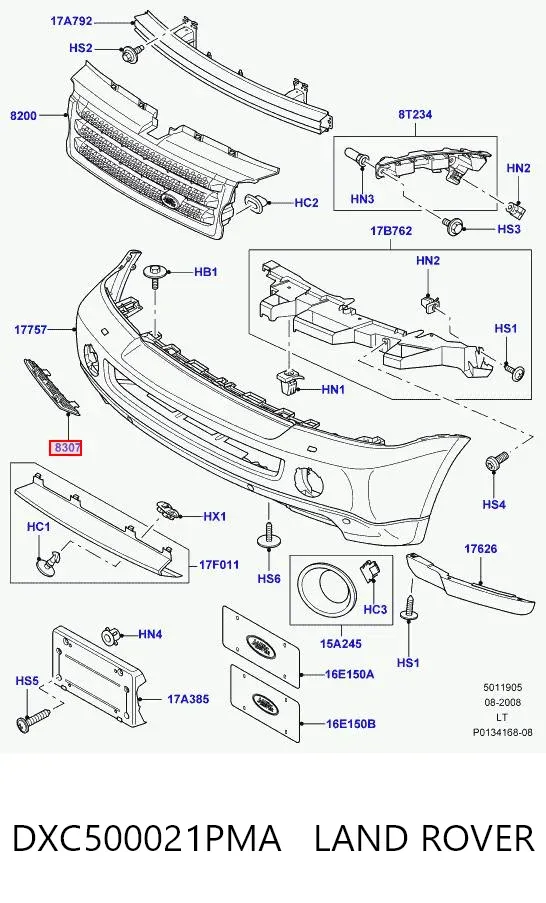  DXC500021PMA Land Rover
