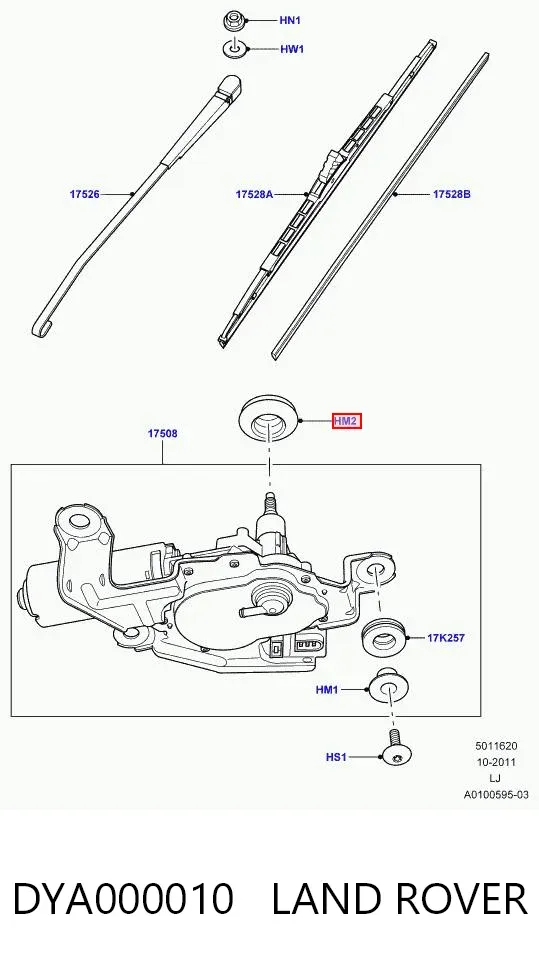  DYA000010 Land Rover