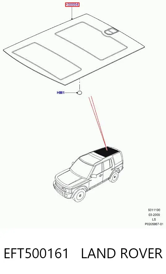  EFT500161 Land Rover
