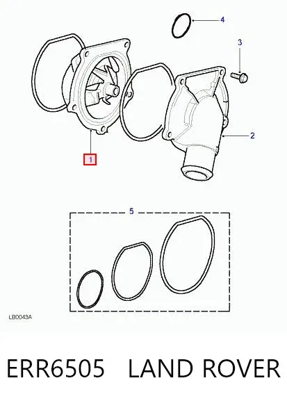 Помпа ERR6505 Land Rover