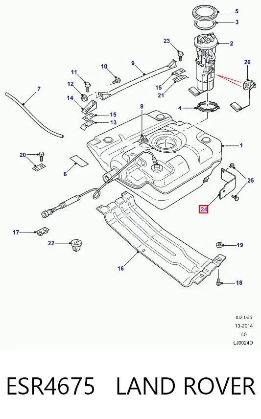  ESR4675 Land Rover