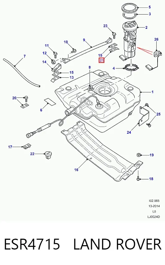  ESR4715 Land Rover