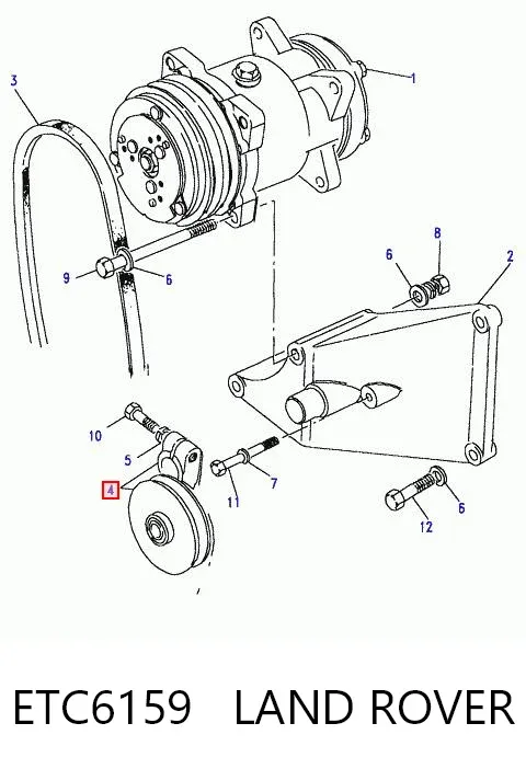 Натяжной ролик ETC6159 Rover