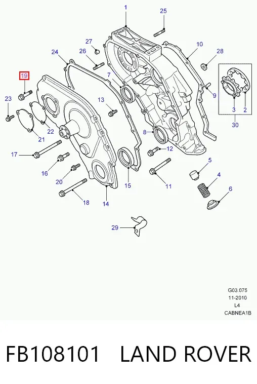  FB108101 Land Rover