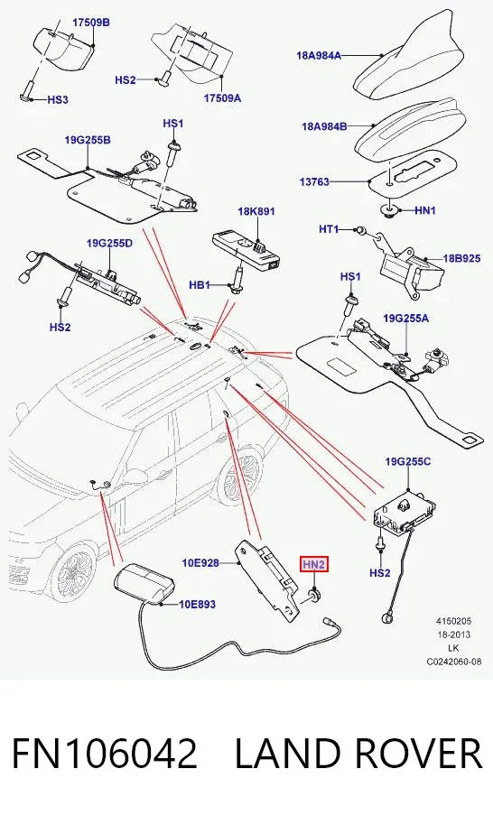  FN106042 Land Rover