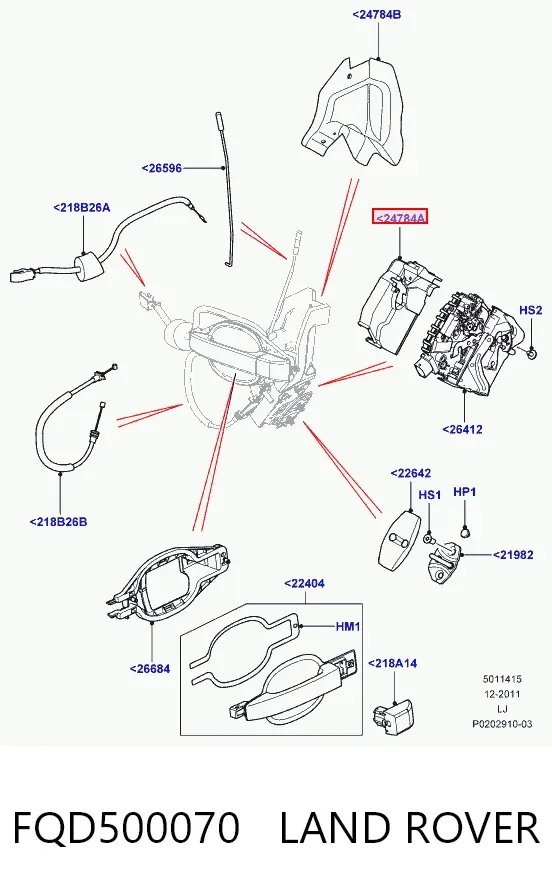  FQD500070 Land Rover