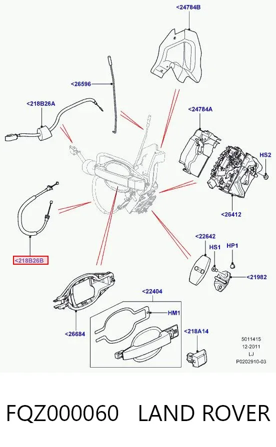  FQZ000060 Land Rover
