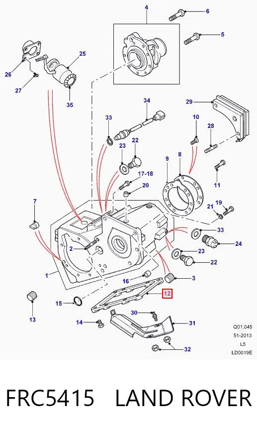  FRC5415 Land Rover