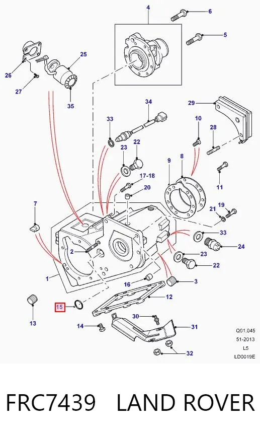  FRC7439 Land Rover