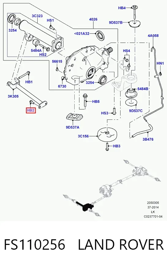  FS110256 Land Rover