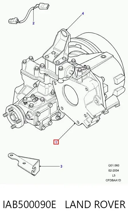 Раздатка IAB500090E Land Rover