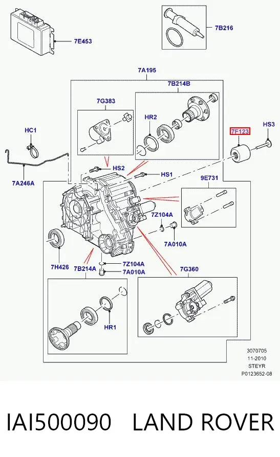 IAI500090 Land Rover