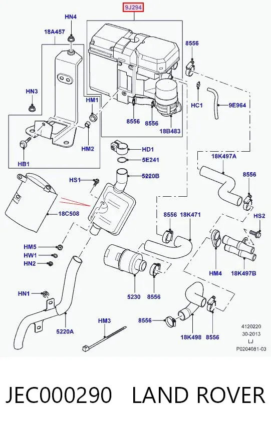  JEC000290 Land Rover