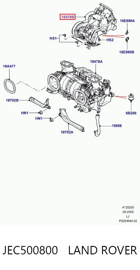  JEC500800 Land Rover